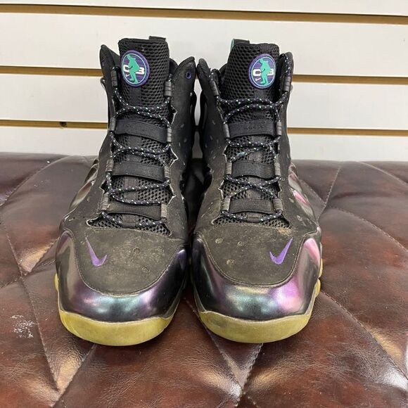 Nike Air Barkley Posite Max Eggplant 555097-003 Rare Men's Size 15 - Picture 3 of 8